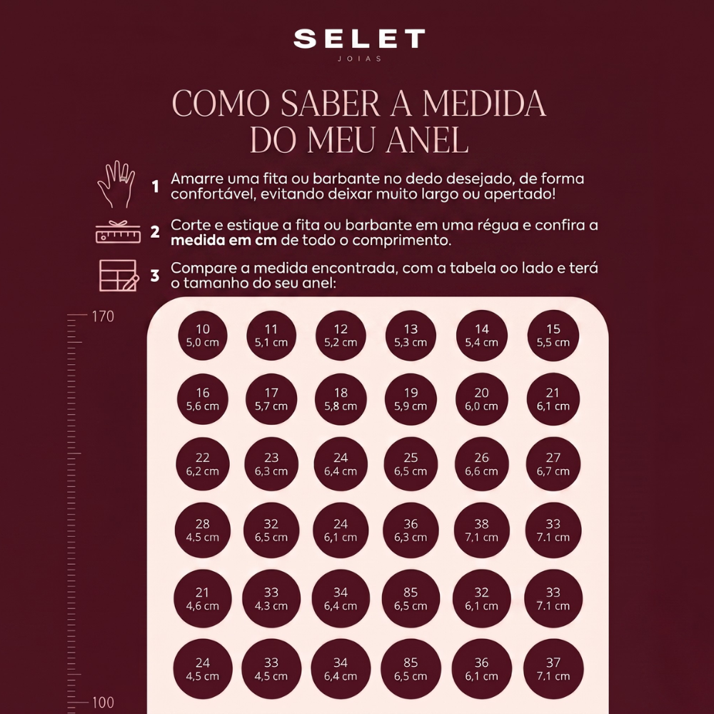 ANEL X AJUSTÁVEL BANHO RÓDIO