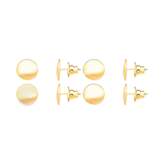 Kit Brinco Bola Monte o Seu – 4 Pares Ouro 18k, Ródio, Pérola ou Zircônia
