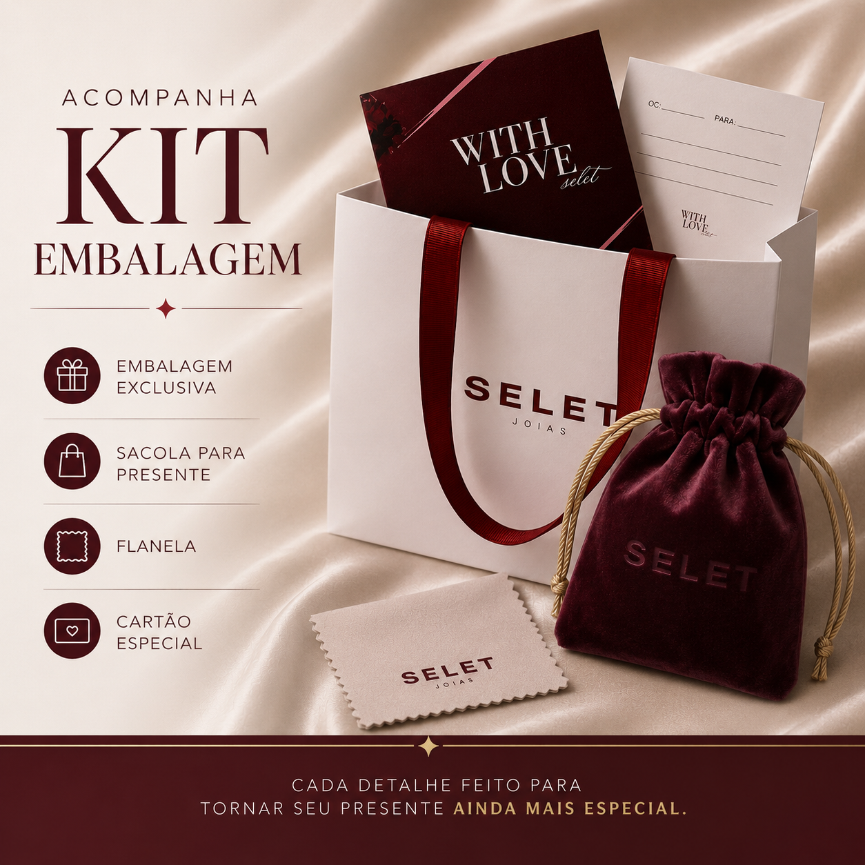 KIT BRINCO BOLA + COLAR BOLA OURO