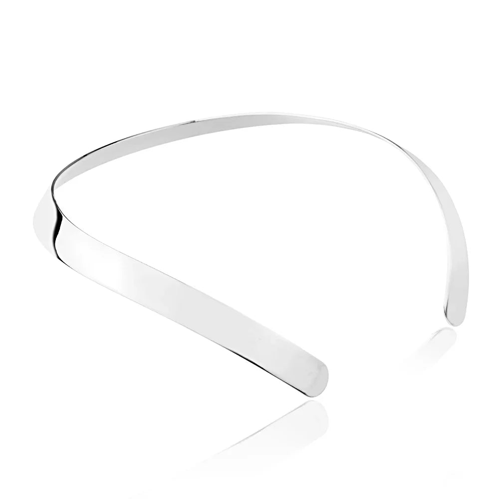CHOKER CLEÓPATRA BANHO RÓDIO OU OURO 18K