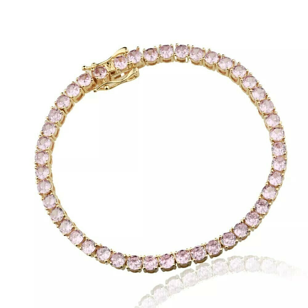 PULSEIRA RIVIERA BANHO RÓDIO E OURO 18K