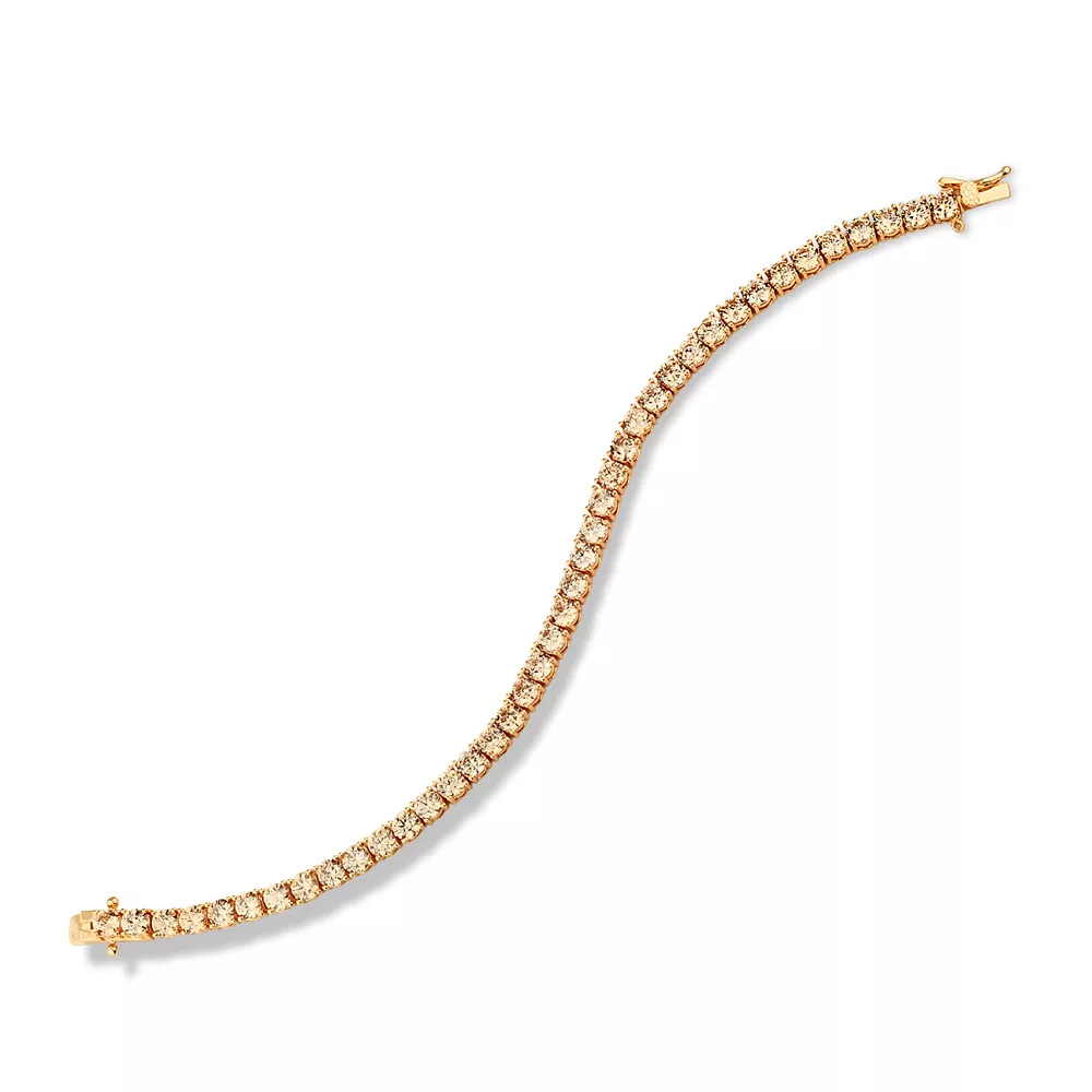 PULSEIRA RIVIERA CHAMPAGNE OURO 18K