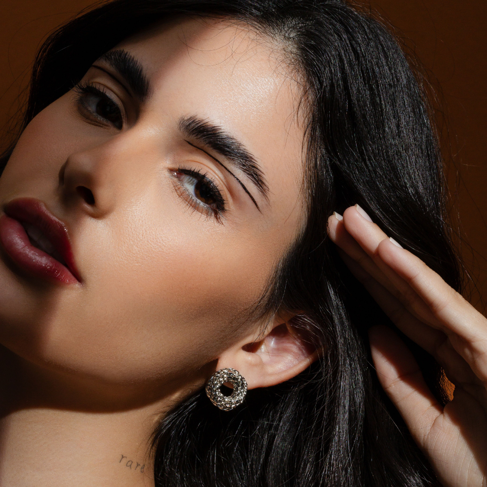 BRINCO TRANÇA BANHO RÓDIO OU OURO 18K