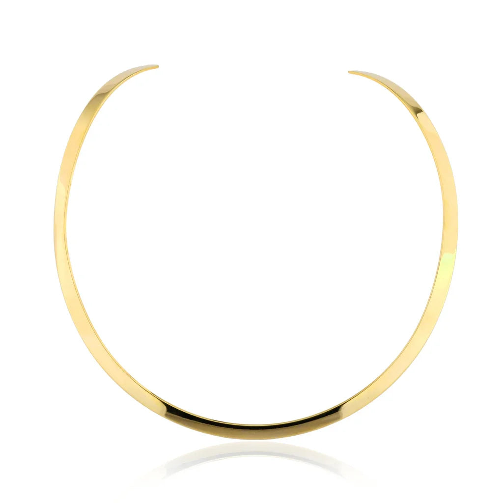 Colar gargantilha dourado minimalista, joia fina e elegante para mulheres