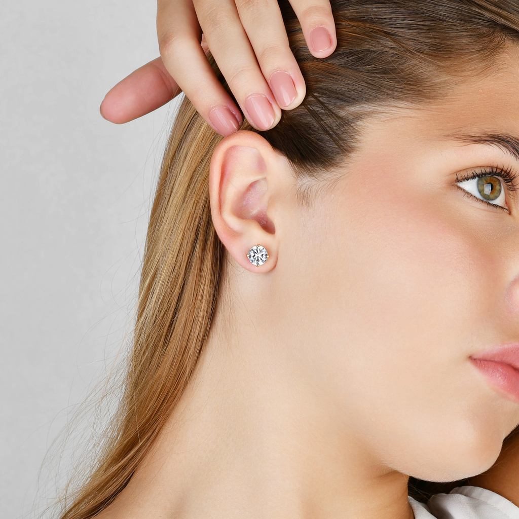 BRINCO SOLITÁRIO 8 MM