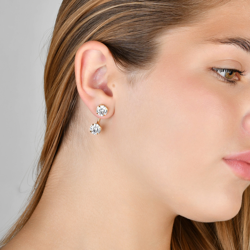 BRINCO BOLA ZIRCÔNIA