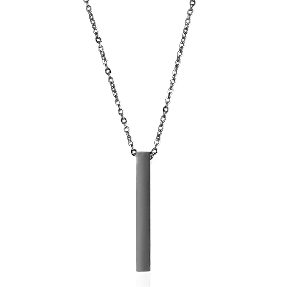 Colar Tungstênio Pingente Black, foto 2