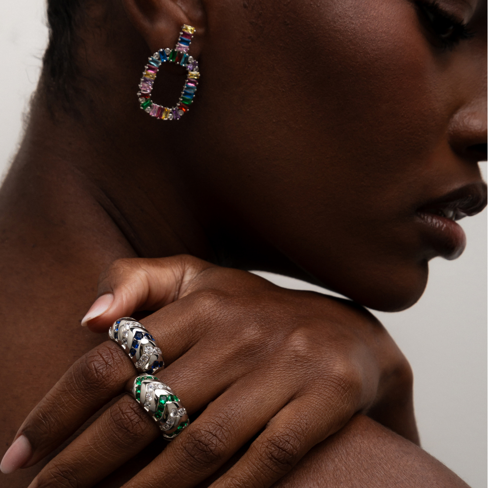 KIT ANEL ROBUSTO + BRINCO OVAL