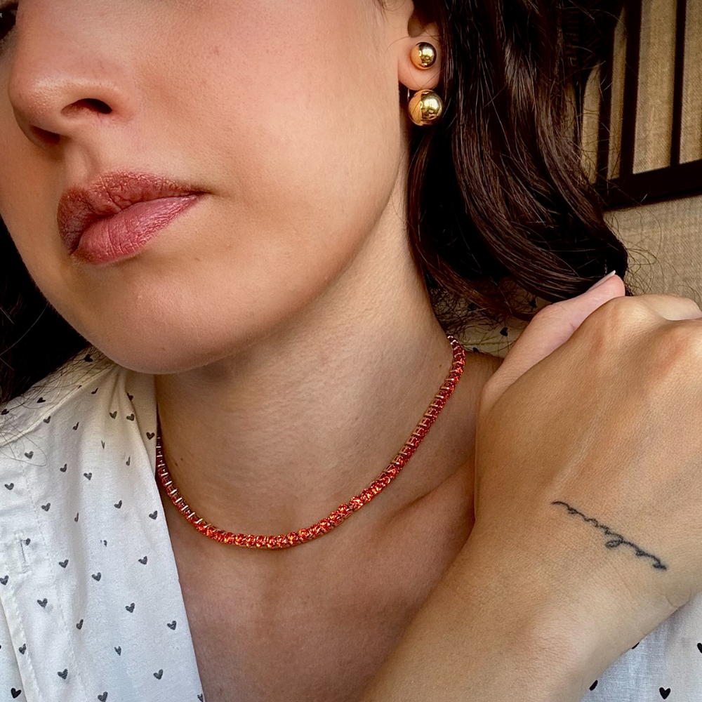 BRINCO BOLA BANHO OURO 18K