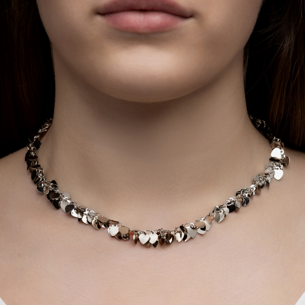 COLAR PINGENTES BANHO RÓDIO