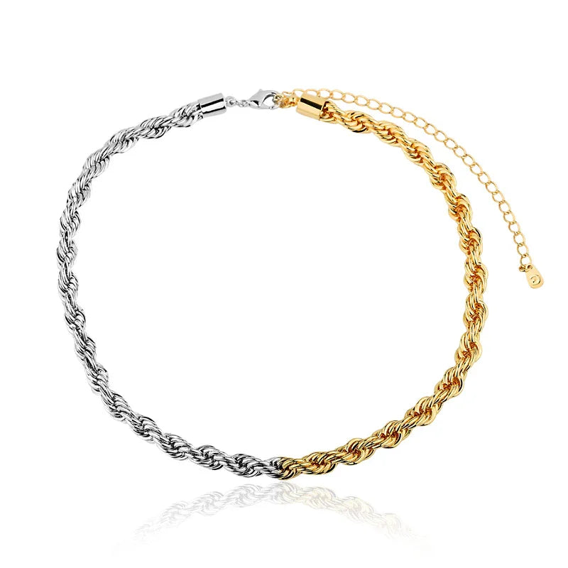 Selet Image CHOKER CORDÃO BAIANO BICOLOR – Selet Joias
