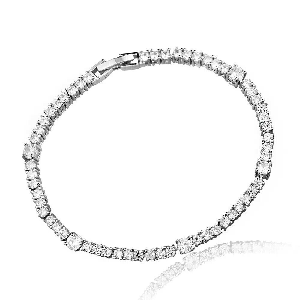 PULSEIRA RIVIERA MINI BANHO RÓDIO OU OURO 18K